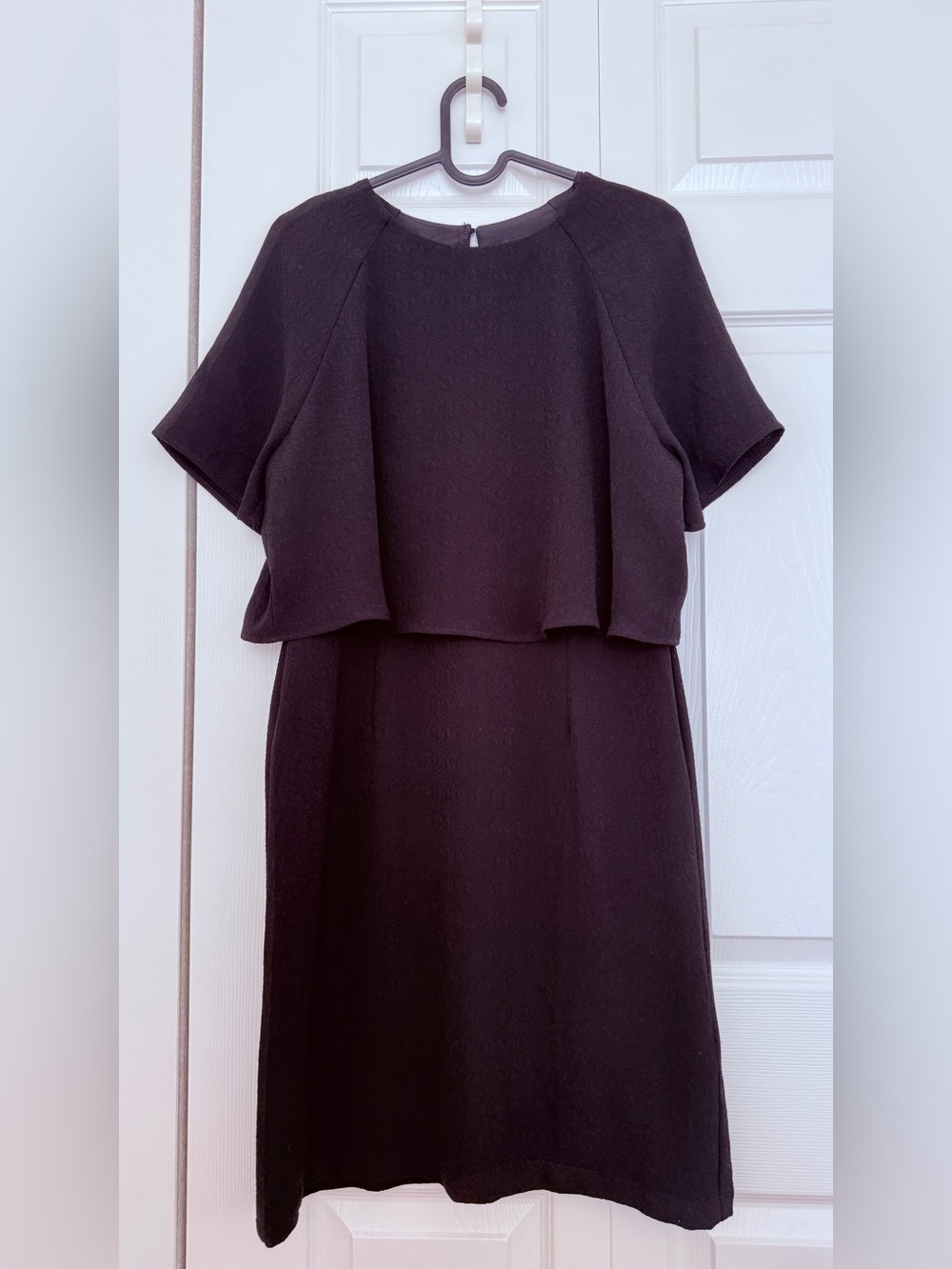 Jones New York Black Layered Dress